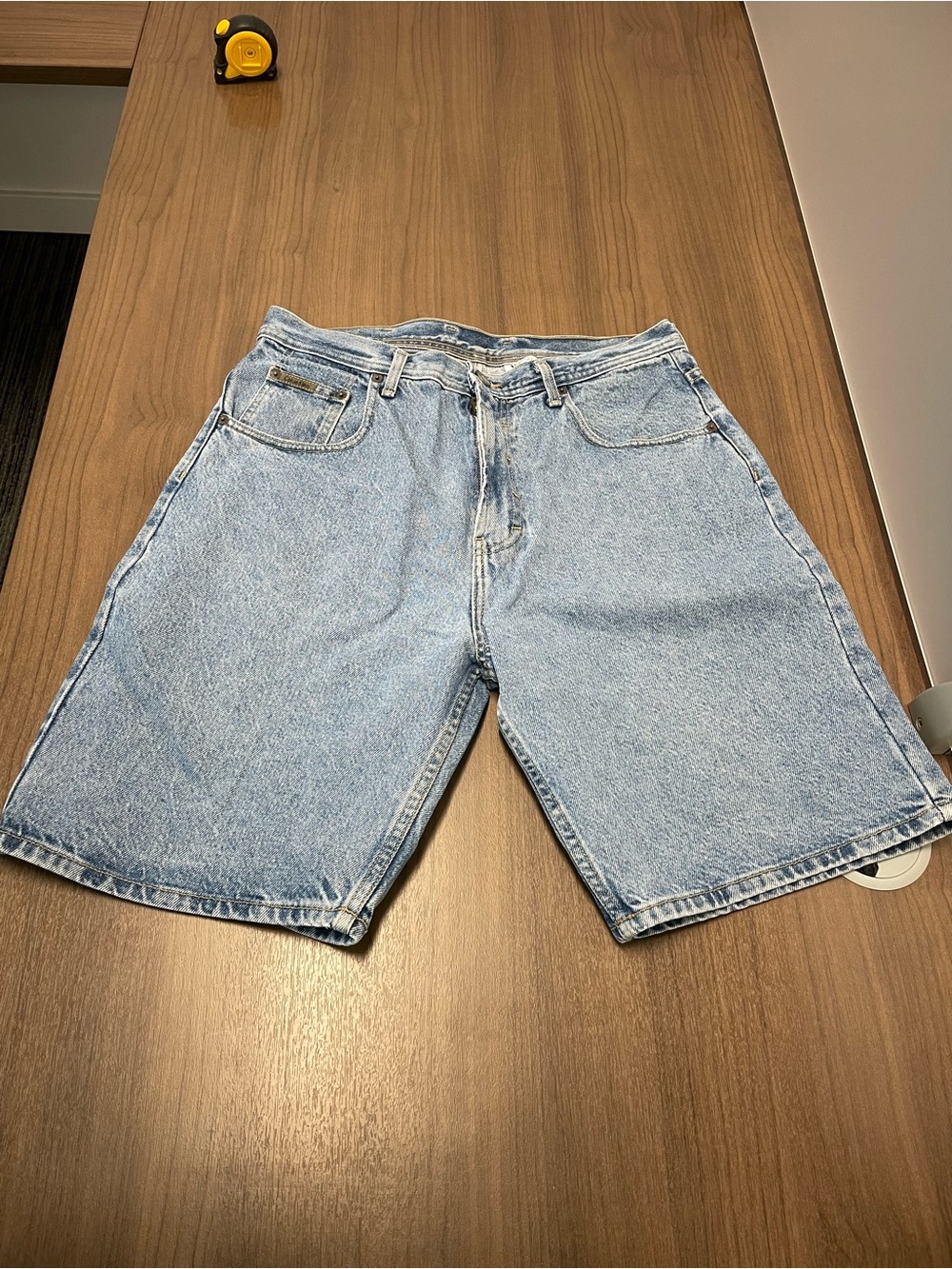 Vintage Calvin Klein Jeans Men's Light Blue Denim Shorts size 34